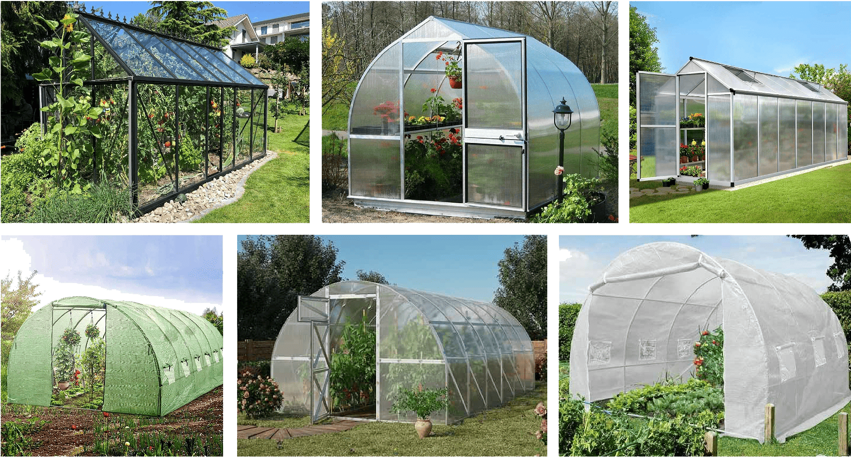 Видове оранжерии